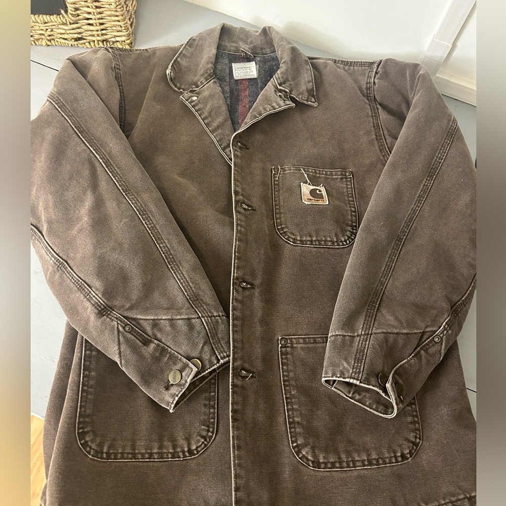 Vintage Carhartt Chore Coat.